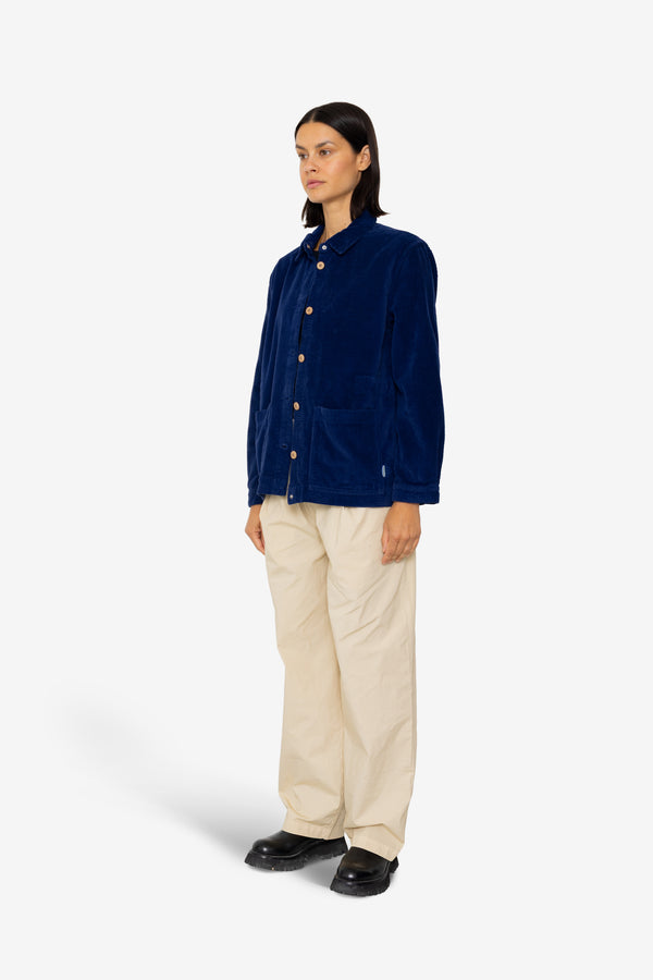 Folk Assembly Jacket - Rich Navy Directional Cord