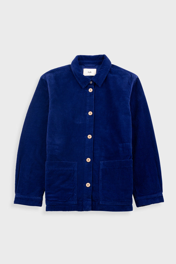folk Assembly Jacket - Rich Navy Directional Cord