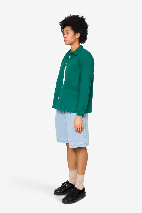 Folk Assembly Jacket - Vintage Green Twill