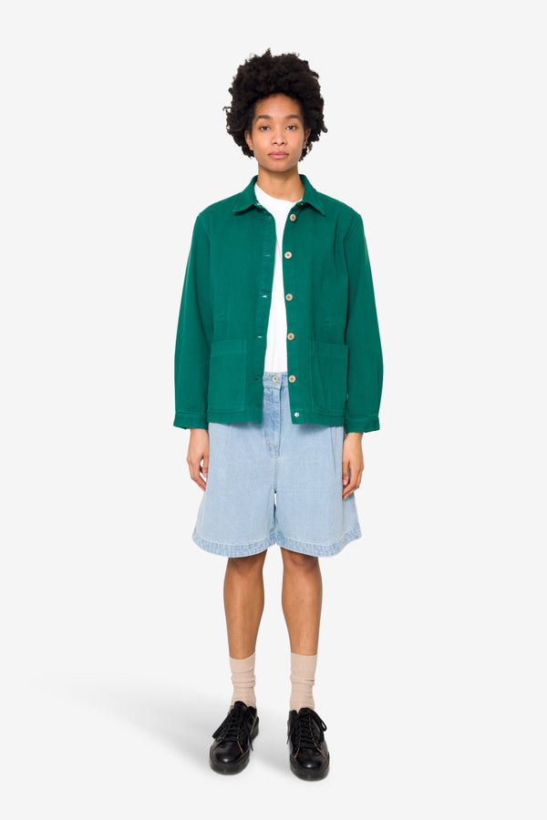 Folk Assembly Jacket - Vintage Green Twill