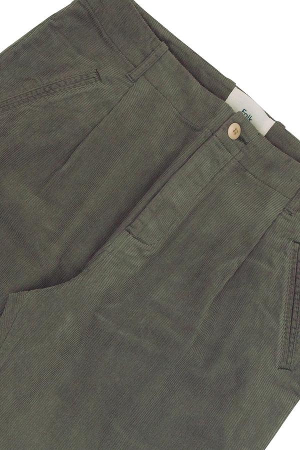 Folk Assembly Pant - Dark Sage Cord