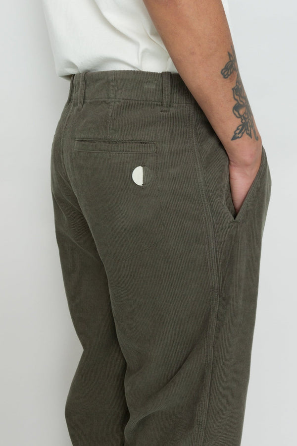 Folk Assembly Pant - Dark Sage Cord
