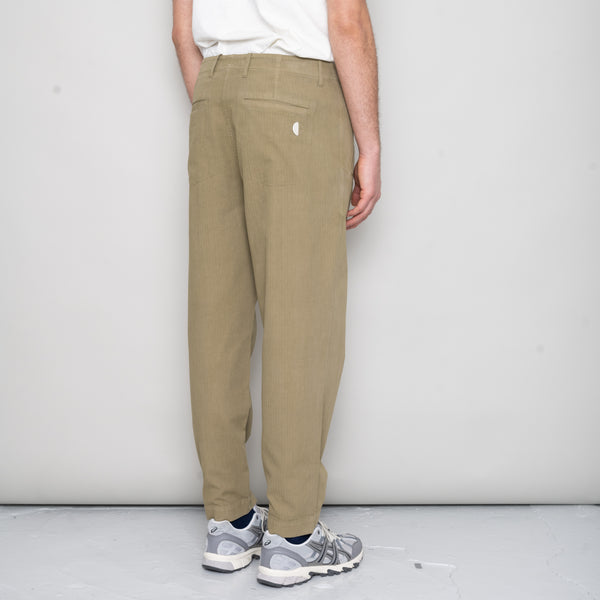 Folk Assembly Pant - Olive Herringbone