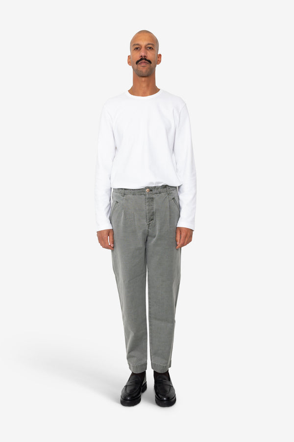 Folk Assembly Pant - Olive Slub