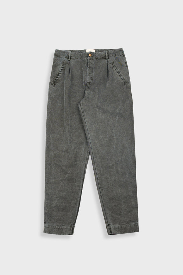 folk Assembly Pant - Olive Slub