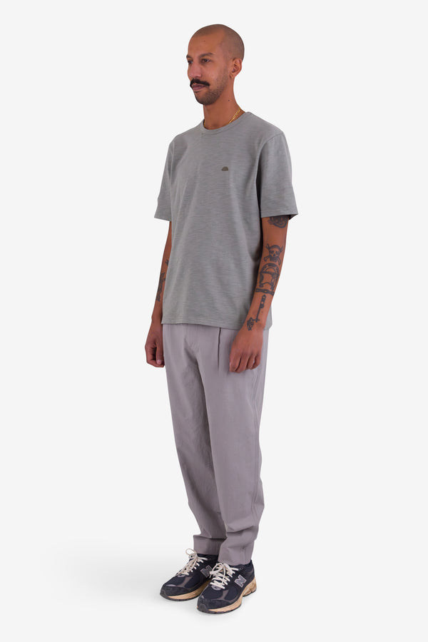 Folk Assembly Pant - Silver Grey Crinkle