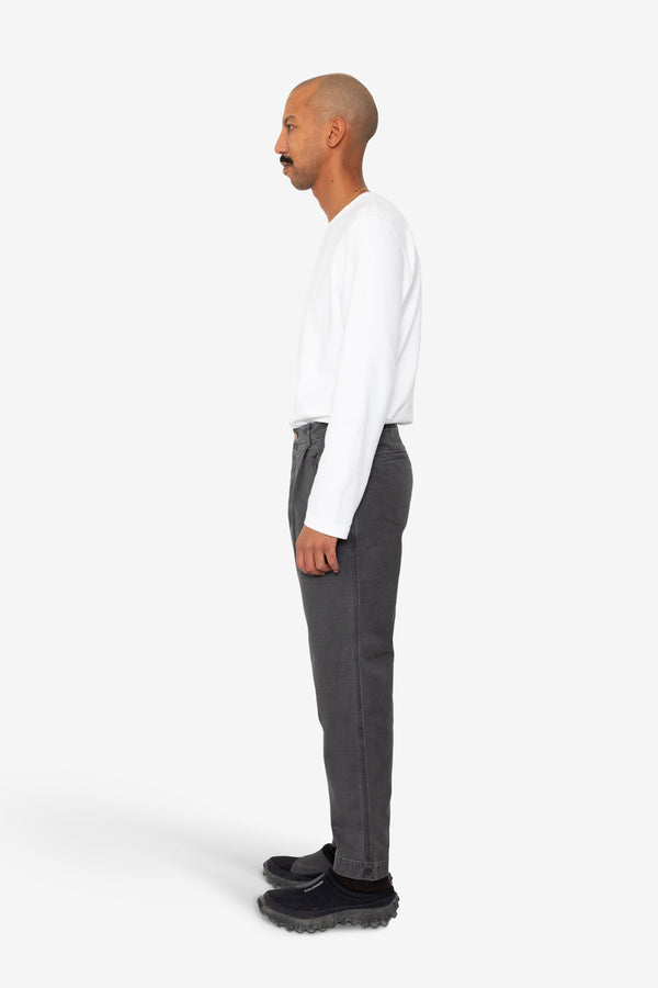 Folk Assembly Pant - Soft Black Slub
