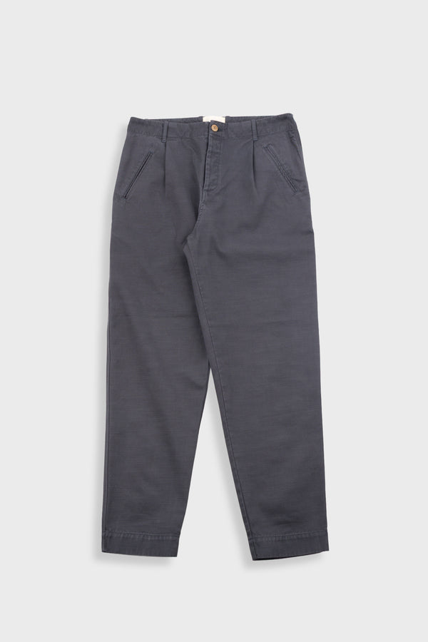 folk Assembly Pant - Soft Black Slub
