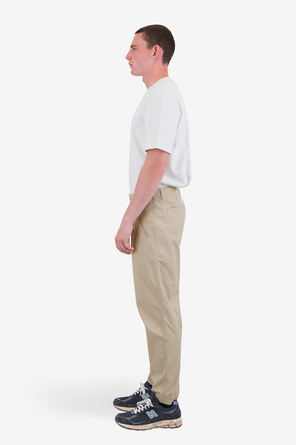 Folk Assembly Pant - Stone Mini Stripe