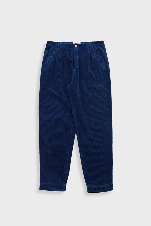 folk Assembly Pant - Washed Indigo Cord