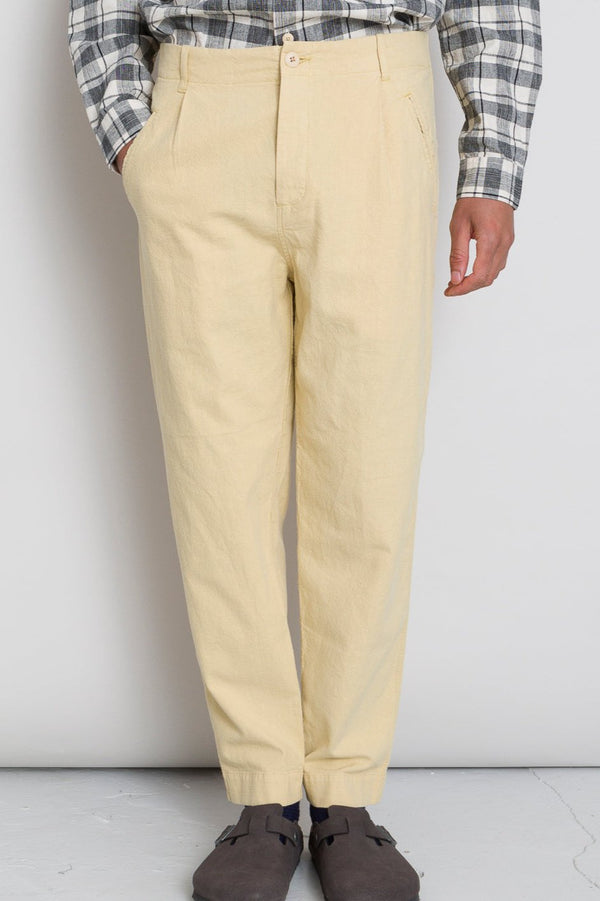 Folk Assembly Pant - Wheat Linen