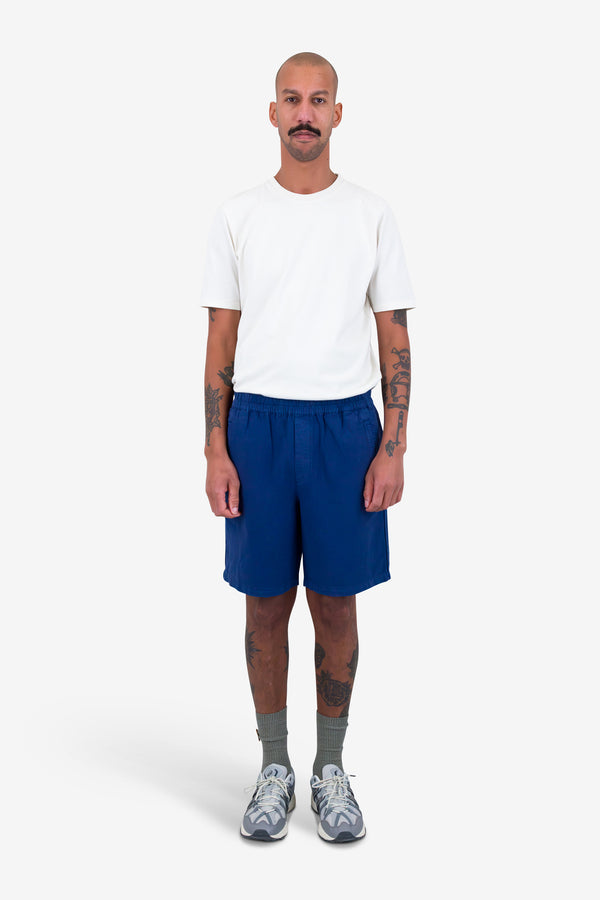 Folk Assembly Short - Deep Blue