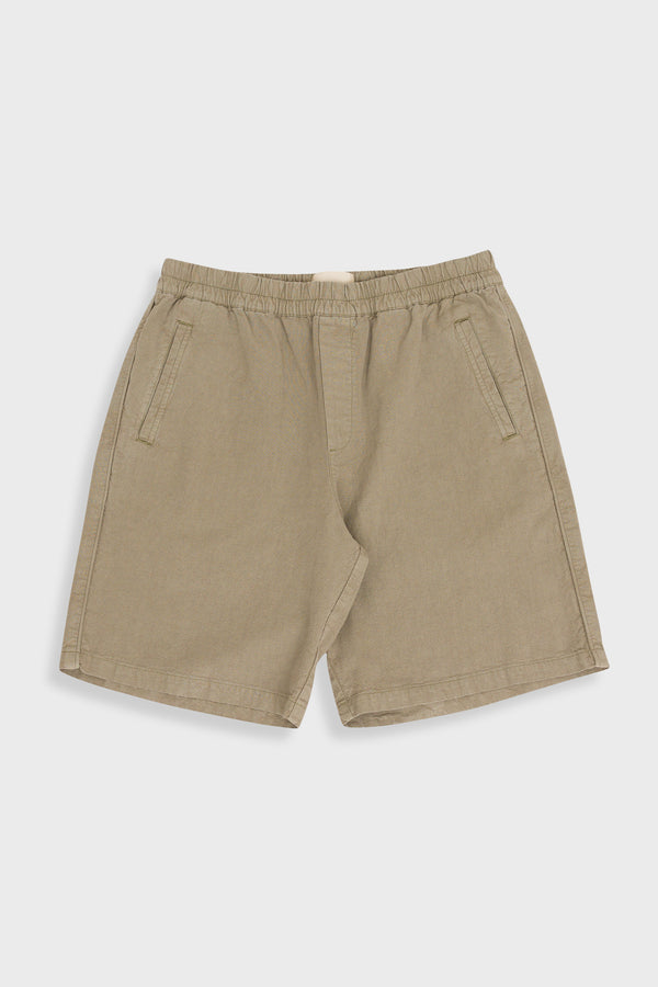 folk Assembly Short - Sage Linen