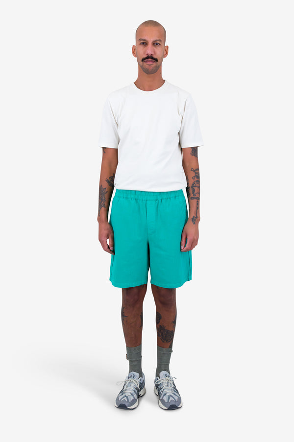 Folk Assembly Short - Tropical Green