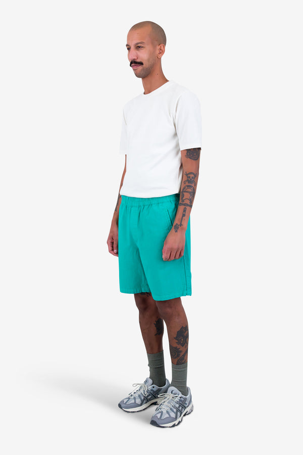 Folk Assembly Short - Tropical Green