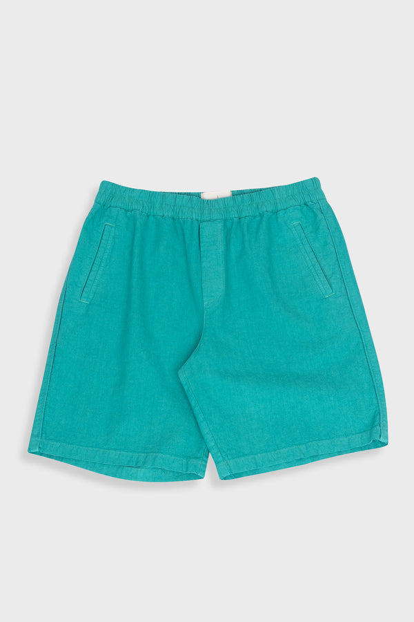 folk Assembly Short - Tropical Green