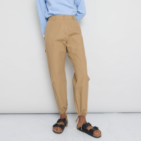 Folk Barrel Trousers Women's - Caramel Ripstop
