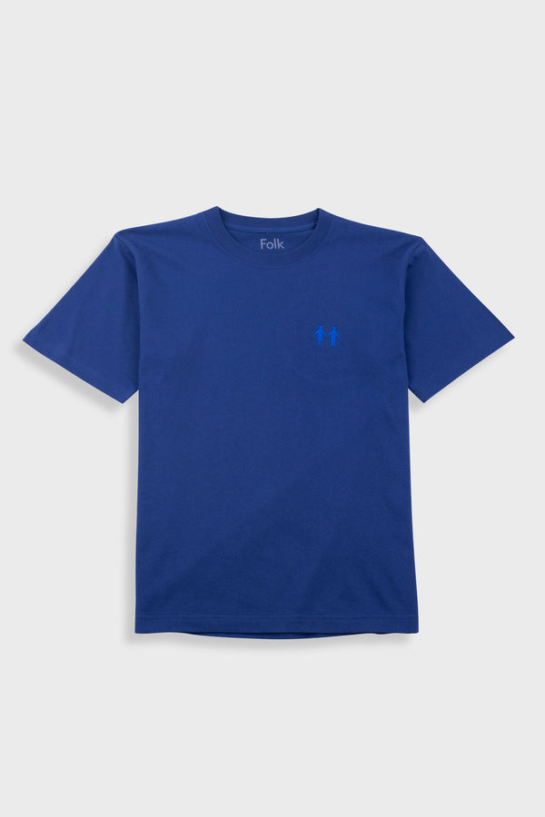 folk Birthday People T-Shirt - Soft Navy