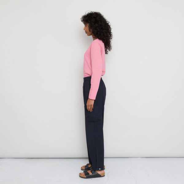 Folk Boat Neck Tee Women's - Dusty Rose