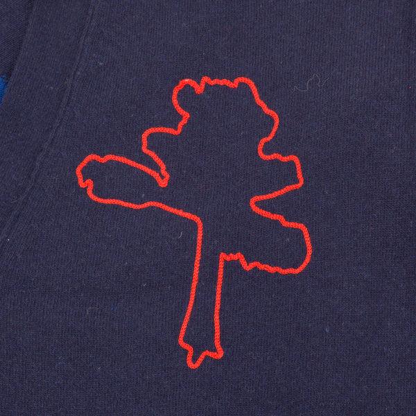 Folk Boxy Cardigan - Tree Intarsia TH