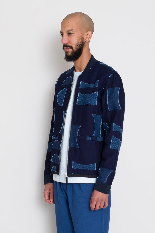 Folk Cave Jacket - Indigo Moon DP