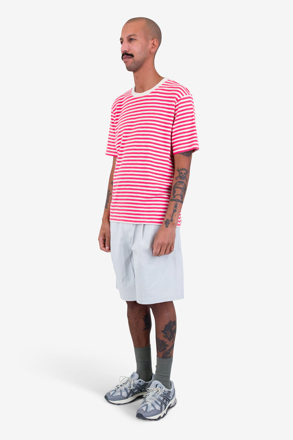 Folk Classic Striped T-Shirt - Raspberry Stripe