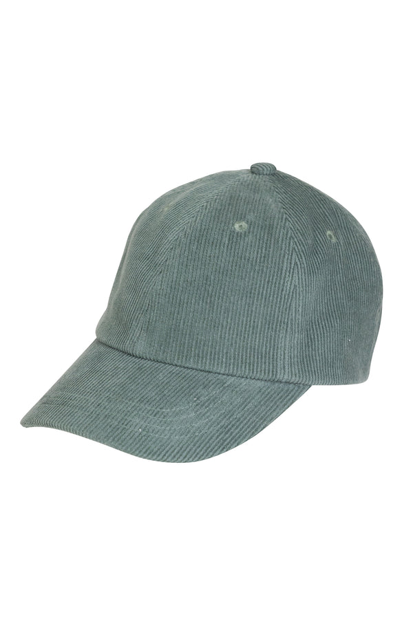 folk Corduroy Cap - Spruce