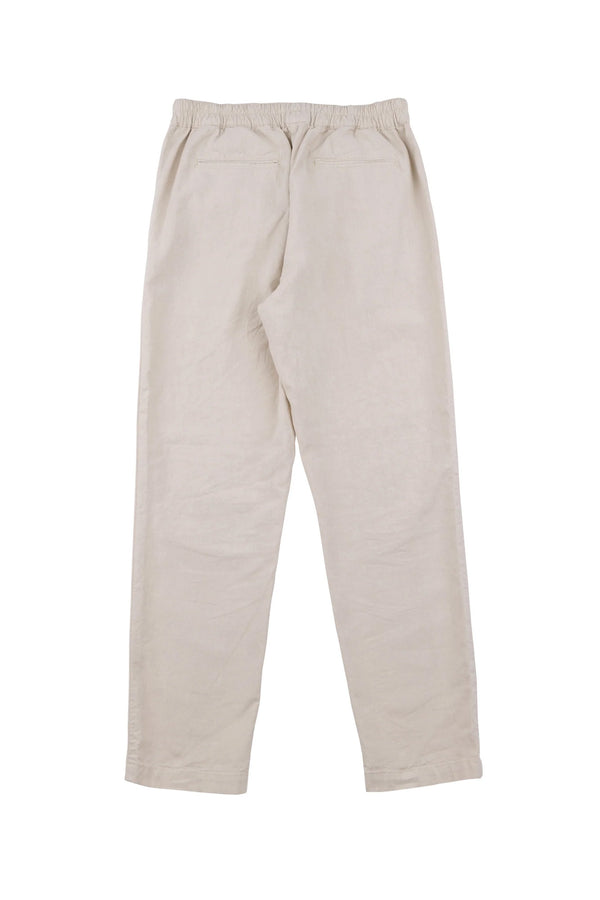 Folk Cotton Linen Trouser - Light Stone