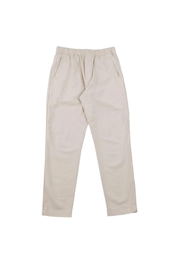 folk Cotton Linen Trouser - Light Stone