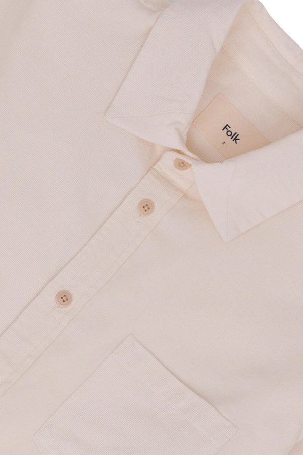 Folk Direction Babycord Shirt - Oat