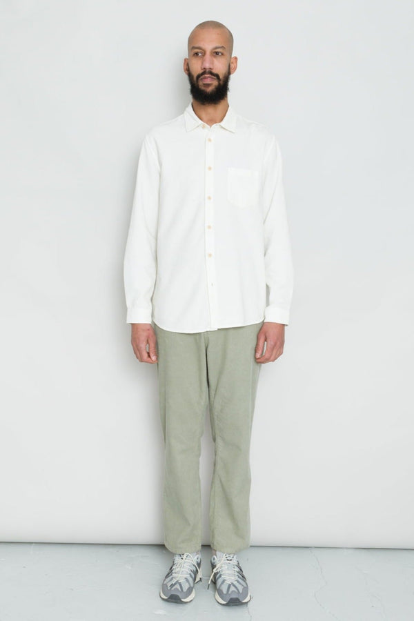 Folk Direction Babycord Shirt - Oat