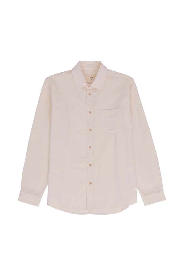 folk Direction Babycord Shirt - Oat