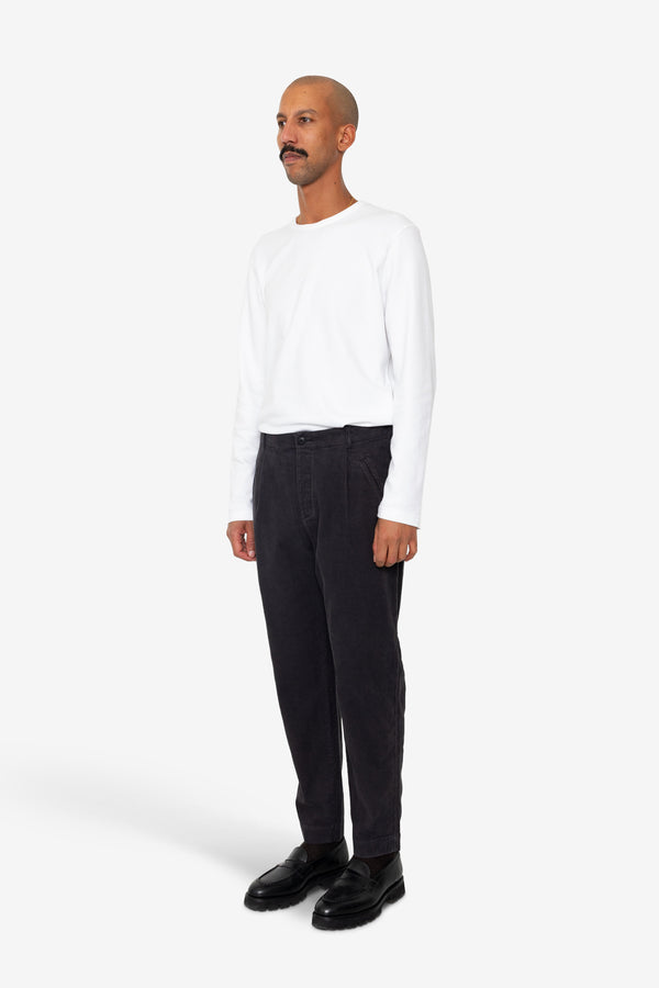 Folk Drawcord Assembly Pant - Black Cord