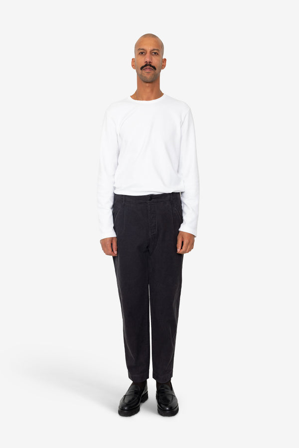 Folk Drawcord Assembly Pant - Black Cord