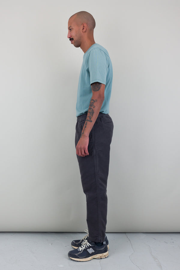 Folk Drawcord Assembly Pant - Charcoal Moleskin