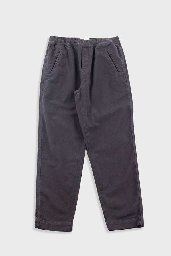 folk Drawcord Assembly Pant - Charcoal Moleskin