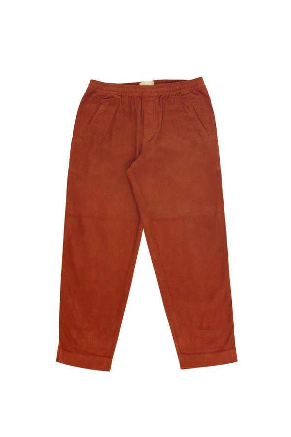 folk Drawcord Assembly Pant - Dark Rust Cord