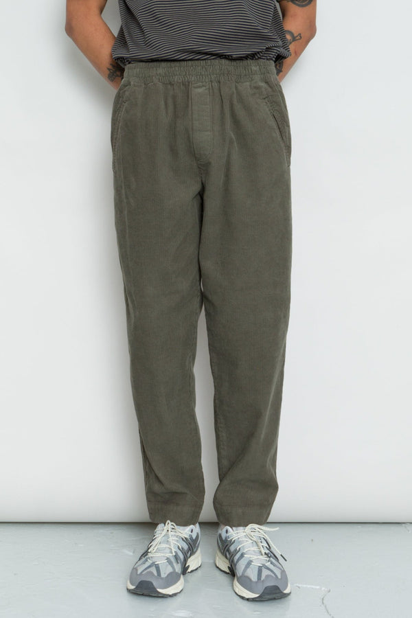 Folk Drawcord Assembly Pant - Dark Sage Cord