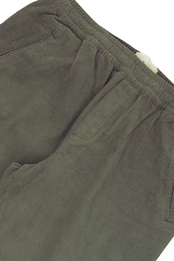 Folk Drawcord Assembly Pant - Dark Sage Cord