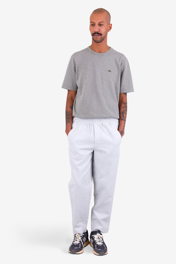 Folk Drawcord Assembly Pant - Mineral Blue Hemp