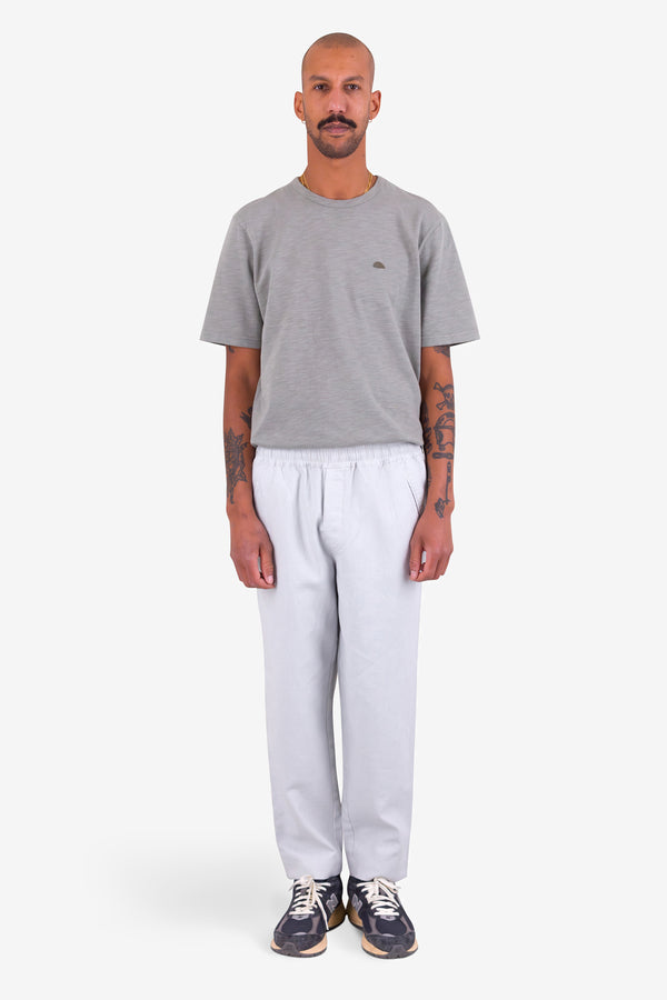 Folk Drawcord Assembly Pant - Mineral Blue Hemp