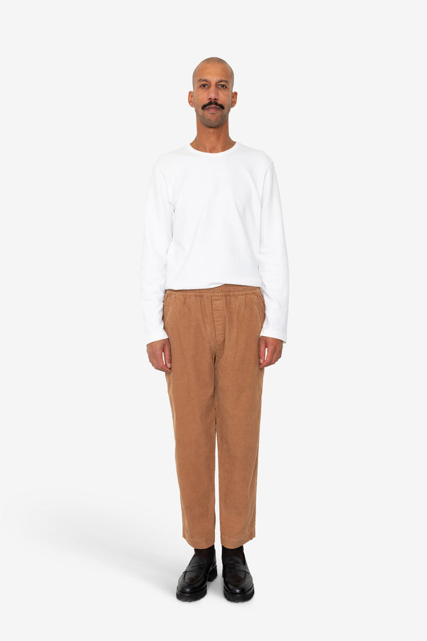 Folk Drawcord Assembly Pant - Mink Cord