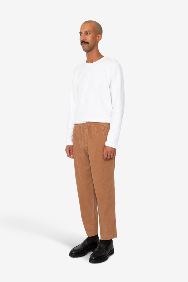 Folk Drawcord Assembly Pant - Mink Cord