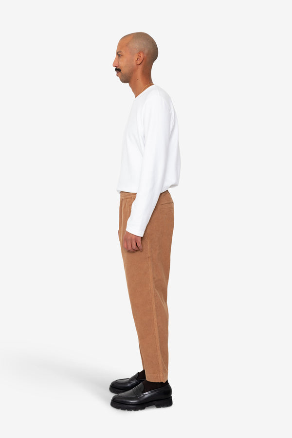Folk Drawcord Assembly Pant - Mink Cord