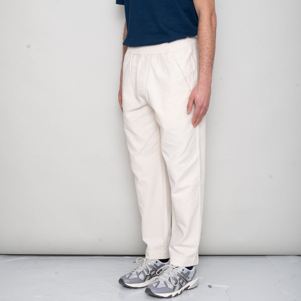Folk Drawcord Assembly Pant - Natural Linen