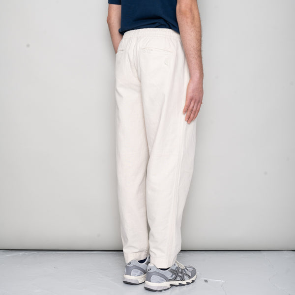 Folk Drawcord Assembly Pant - Natural Linen