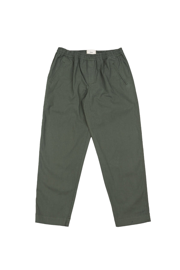 folk Drawcord Assembly Pant - Olive Ripstop