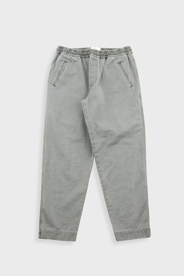 folk Drawcord Assembly Pant - Olive Slub