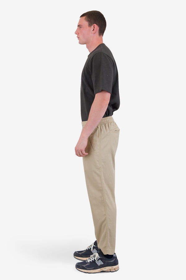 Folk Drawcord Assembly Pant - Stone Mini Stripe