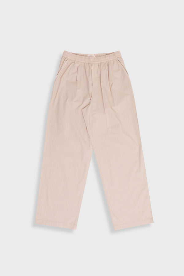 folk Drawcord Loose Trousers - Light Stone